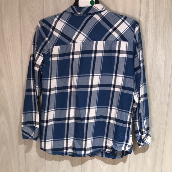 Levi’s plaid long sleeve button down shirt size Large boys - Picture 6 of 10